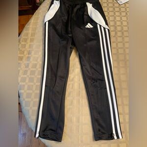 Adidas Kids Black and White Joggers